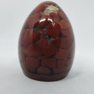 Jaspe rouge, Cristal de roche, Quartz rose, Tourmaline noire