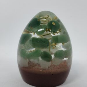 Aventurine verte, Cristal de roche, Quartz rose, Tourmaline noire